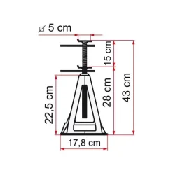 Alu Jacks*Fiamma Discount