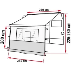 Blocker Pro 260 Van*Fiamma Discount