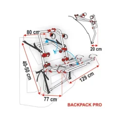 Outlet Carry-Bike Backpack Porte Vélos·Porte-Vélo Fourgon Aménagé