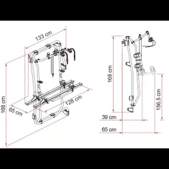 Sale Carry-Bike Frame Crafter 2 | Ebike Vw Crafter|Porte Vélos·Porte-Vélo Fourgon Aménagé