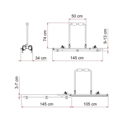Best Carry-Bike Garage Slide Pro Bike Accessoire Extérieur·Aménagement Soute & Coffre|Porte Vélos·Porte Vélos & Motos De Soute