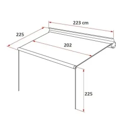 F35 Pro 220*Fiamma Clearance