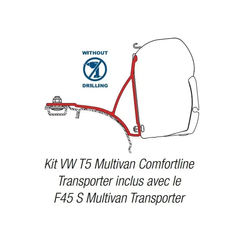 Discount F45 S 300 | VW T5 T6 L2 Vw T5 / T6|Store·Kit Store Van Et Fourgon