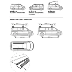 Online F45 S 260 | VW T5 T6 Multivan Vw T5 / T6|Store·Kit Store Van Et Fourgon
