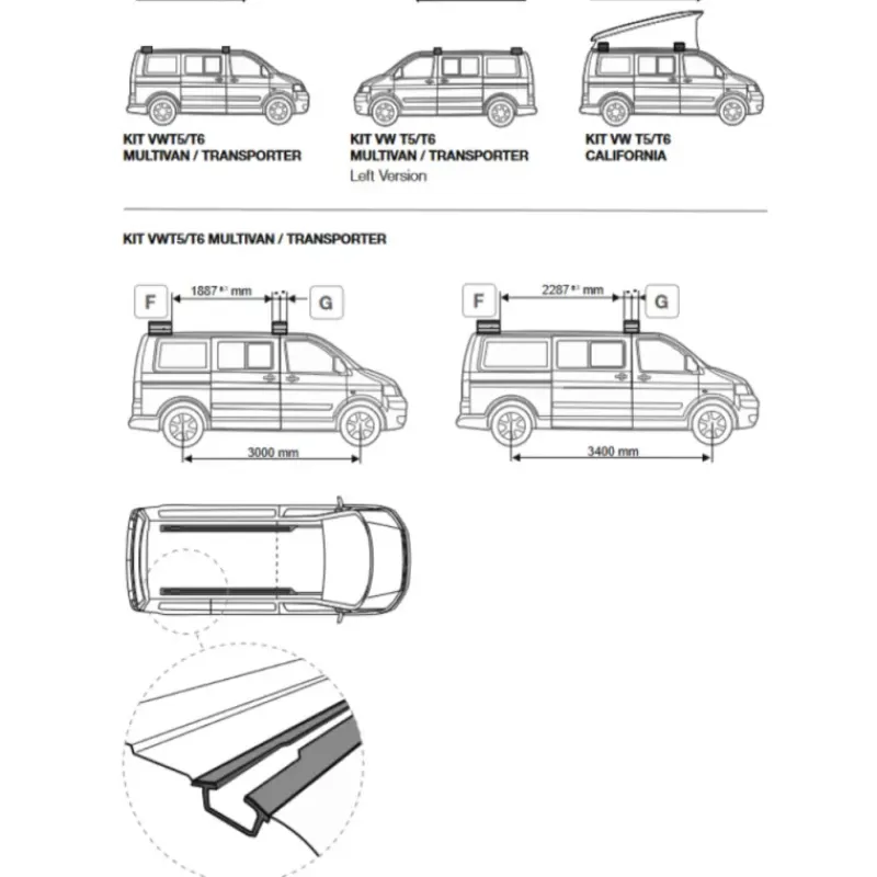 Online F45 S 260 | VW T5 T6 Multivan Vw T5 / T6|Store·Kit Store Van Et Fourgon
