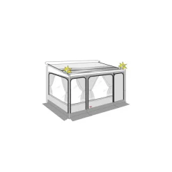 New Façade seule Caravanstore Zip Auvent & Sas·Accessoires Auvents & Solette