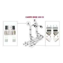 Kit de fixation Carry-Bike 200D*Fiamma Sale