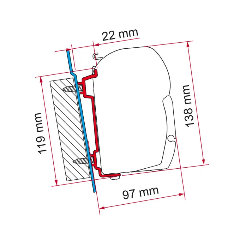 Kit F45 F Transit*Fiamma Discount