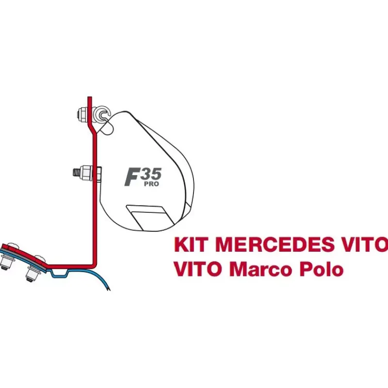Clearance Kit F35 M Vito/Viano Mercedes Vito / Viano|Store·Adapteur De Store Van Et Fourgon