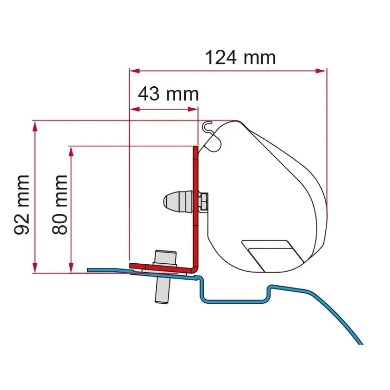 New Kit F35 Pro NV 200 Store·Adapteur De Store Van Et Fourgon