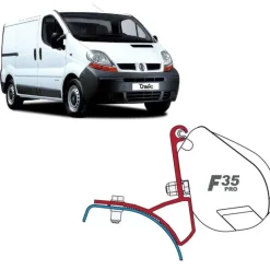 Kit F35 Pro R Trafic 2*Fiamma Best