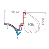 Outlet Kit F35 Pro VW T6 Kepler Store·Adapteur De Store Van Et Fourgon
