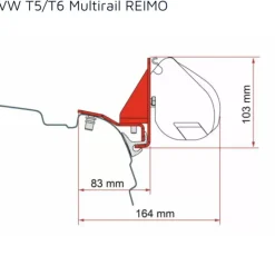 Sale Kit F35 Pro VW T5/T6 Multivan Transporter Vw T5 / T6|Store·Adapteur De Store Van Et Fourgon