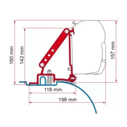 Kit F45 S Ducato H2*Fiamma Sale