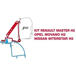 Kit F45 S Master 2 | H2 Renault Master|Store·Adapteur De Store Van Et Fourgon