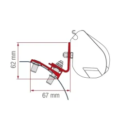 Hot Kit F35 STELLANTIS | Jumpy / Expert/ Proace Citroën Jumpy / Peugeot Expert / Toyota Proace|Store·Adapteur De Store Van Et Fourgon