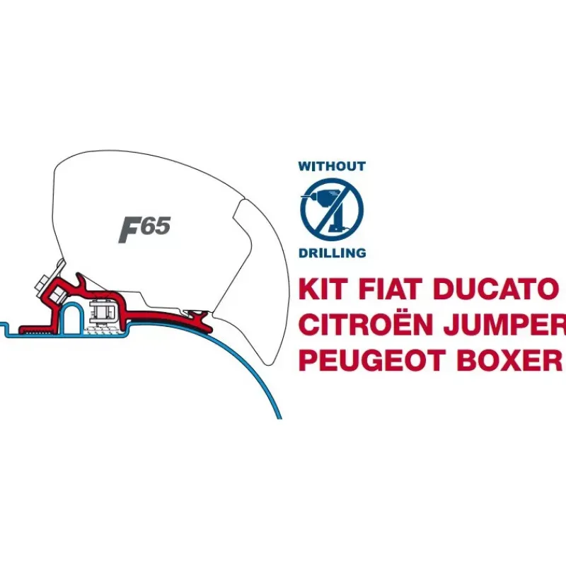 Kit F65/F80 Ducato Fiat Ducato / Boxer / Jumper|Store·Adapteur De Store Van Et Fourgon