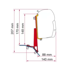 Clearance Kit F45s / F43van / F35 | Transit Custom Store·Adapteur De Store Van Et Fourgon