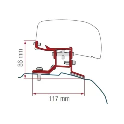 Clearance Kit F40van F Custom Ford Transit|Store·Adapteur De Store Van Et Fourgon