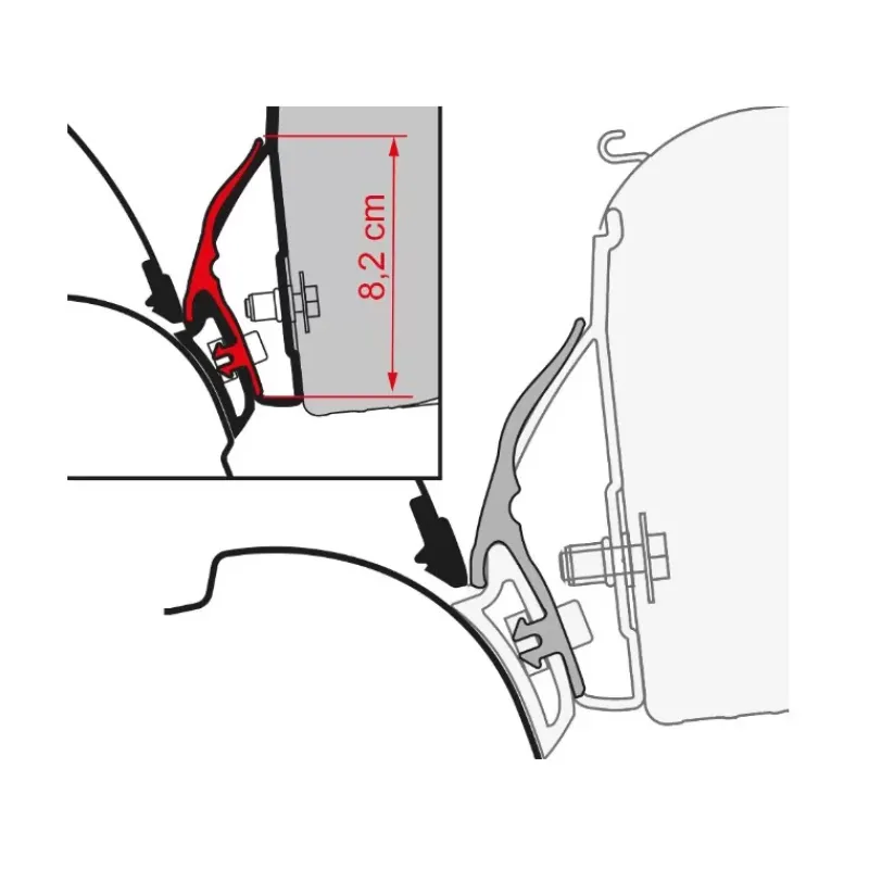Best Kit Rain Guard California Vw T5 / T6|Store·Accessoires Stores