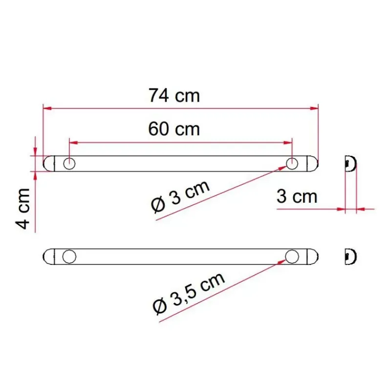 New Kit support bar Porte Vélos·Pièce Détachée Porte-Vélos