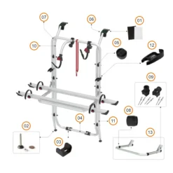 Pièces détachées Carry-Bike Trafic D*Fiamma Best