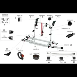 Pièces détachées Carry-Bike FORD Custom*Fiamma