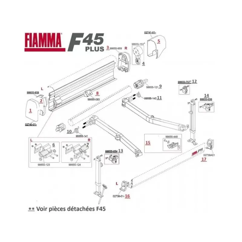 Clearance Pièces détachées F45 Plus Store·Pièce Détachée Store