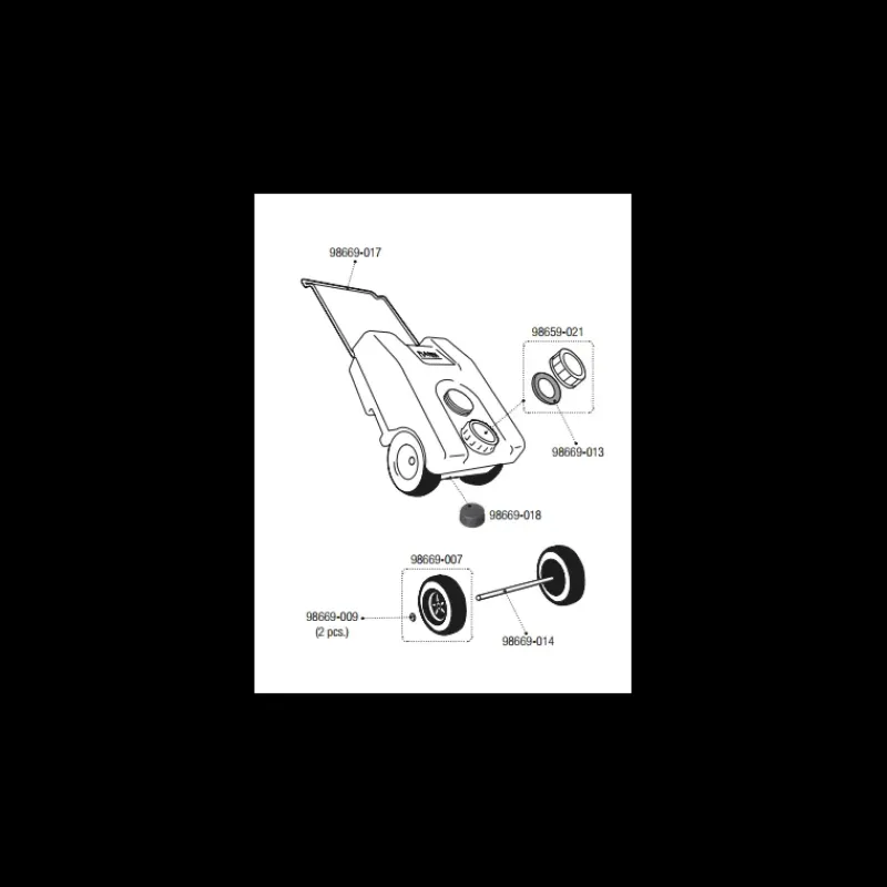 Pièces détachées Roll-Tank 23W*Fiamma Clearance