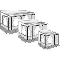 Clearance Privacy Room F45 Auvent & Sas·Auvent Camping-Car|Store·Habillage, Paroi & Côté De Store