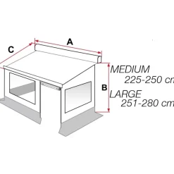 Clearance Privacy Room F45 Auvent & Sas·Auvent Camping-Car|Store·Habillage, Paroi & Côté De Store