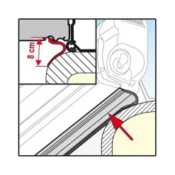Rain Guard Lower F45*Fiamma New