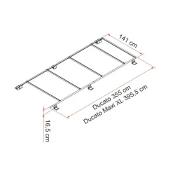 Roof Rail Ducato*Fiamma