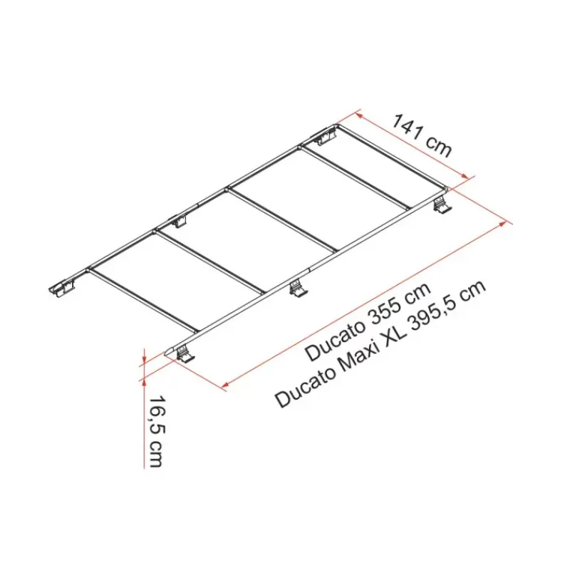 Roof Rail Ducato*Fiamma