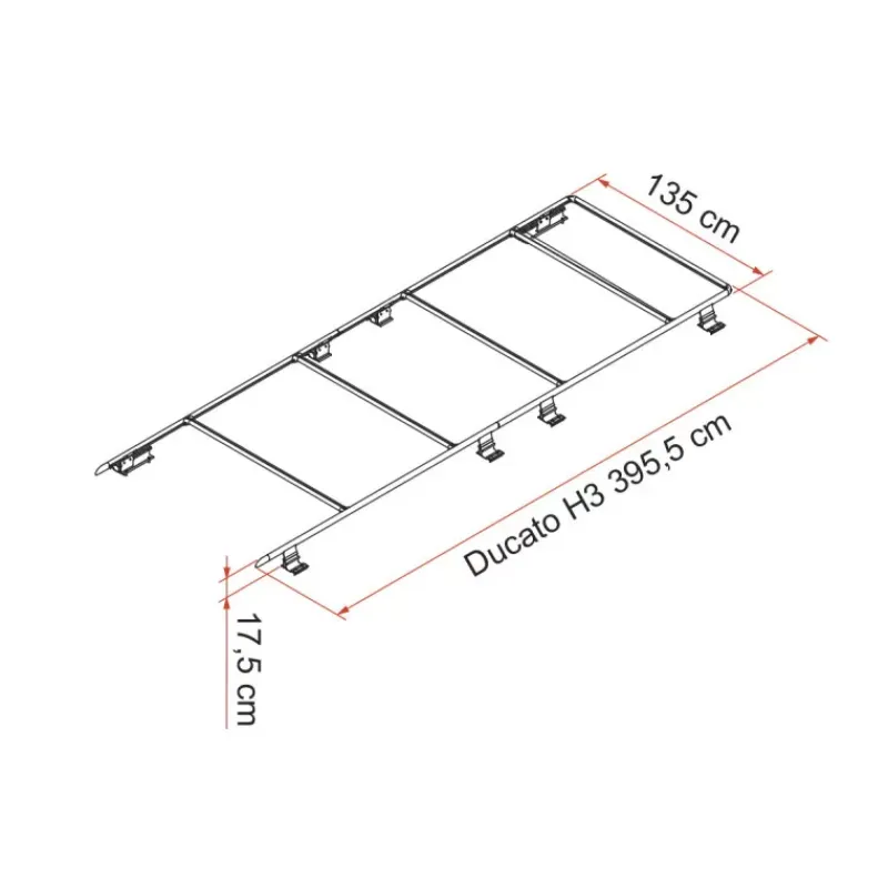Roof Rail Ducato*Fiamma