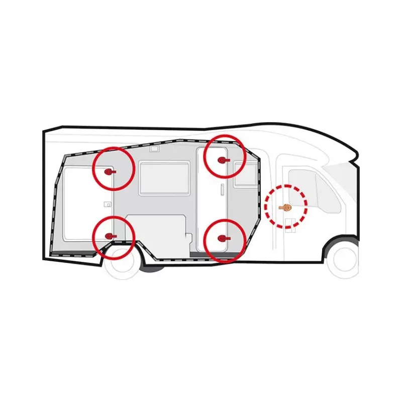 Discount Safe Door Guardian Ducato Fiat Ducato / Boxer / Jumper|Poignée, Verrou & Fermeture Extérieures·Fermeture Et Verrou Extérieur