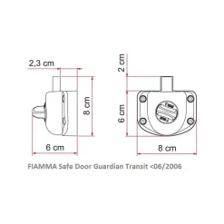 Clearance Safe Door Guardian Transit Ford Transit|Poignée, Verrou & Fermeture Extérieures·Fermeture Et Verrou Extérieur