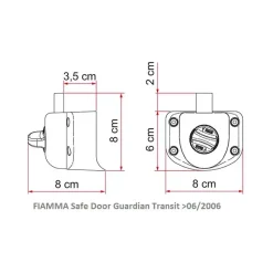 Clearance Safe Door Guardian Transit Ford Transit|Poignée, Verrou & Fermeture Extérieures·Fermeture Et Verrou Extérieur