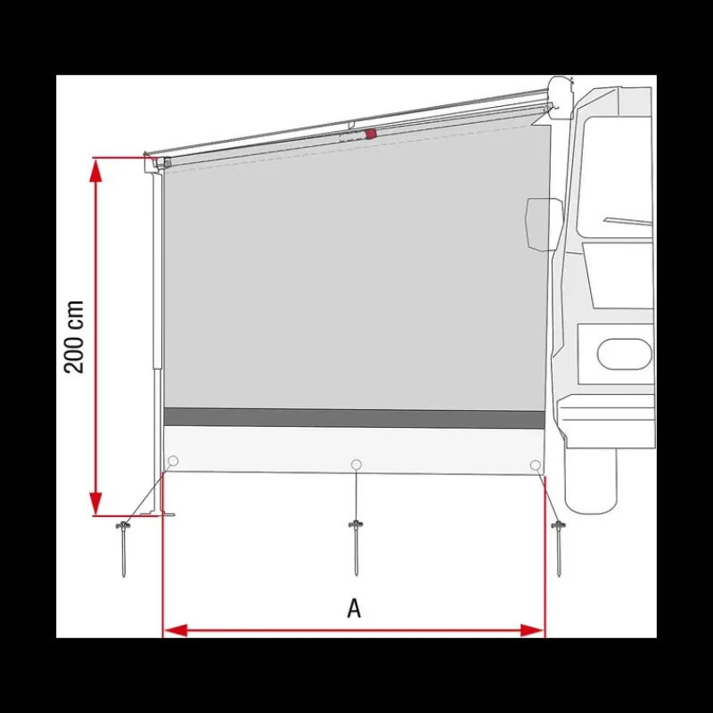 Side block CaravanStore*Fiamma