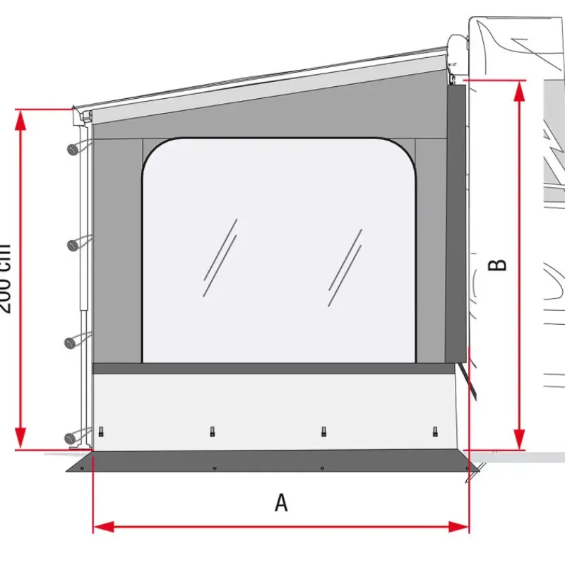Outlet Side W Pro F80L XL Store·Habillage, Paroi & Côté De Store