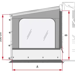 Side W Pro F80L XXL*Fiamma Discount