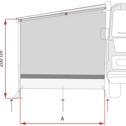 Sun View Side F80L*Fiamma Hot