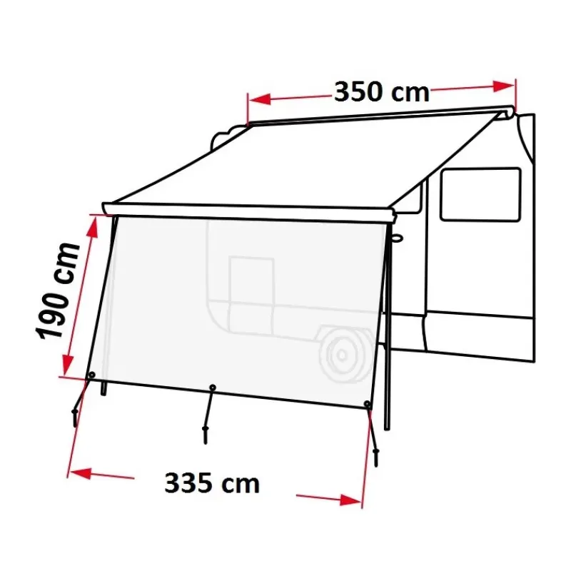 Online Sun View XL 350 Store·Habillage, Paroi & Côté De Store