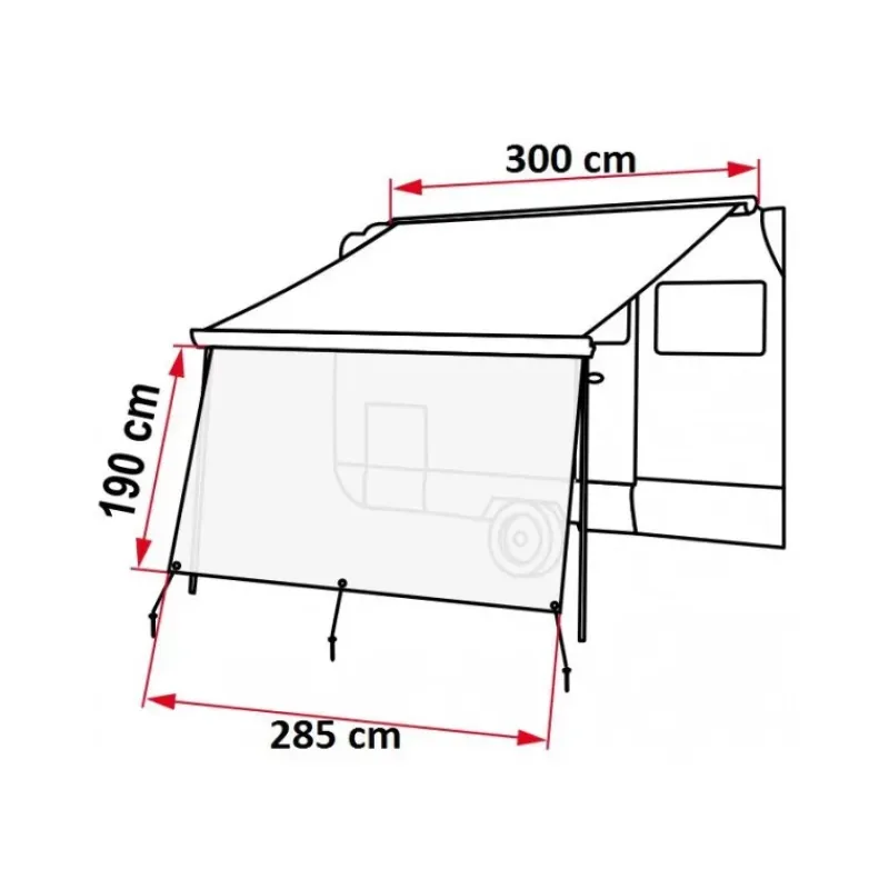 Clearance Sun View XL 375 Store·Habillage, Paroi & Côté De Store