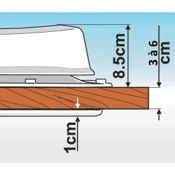 Sale Turbo Vent Lanterneau·Lanterneau 40 X 40 Cm