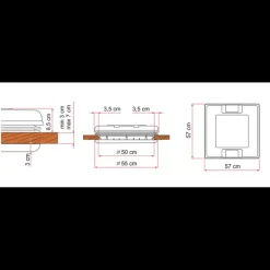 Clearance Vent 50 Lanterneau·Lanterneau 50 X 50 Cm