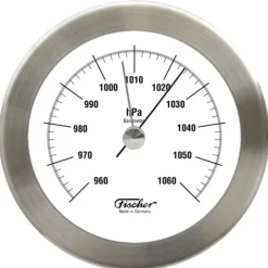 Baromètre 103 mm Inox 1512B*Fischer New