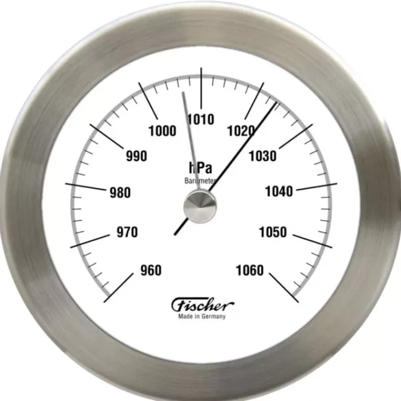 Baromètre 103 mm Inox 1512B*Fischer New
