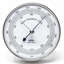 Baromètre 103 mm Inox 15.01 Instrument Météo·Baromètre, Thermomètre & Hygromètre