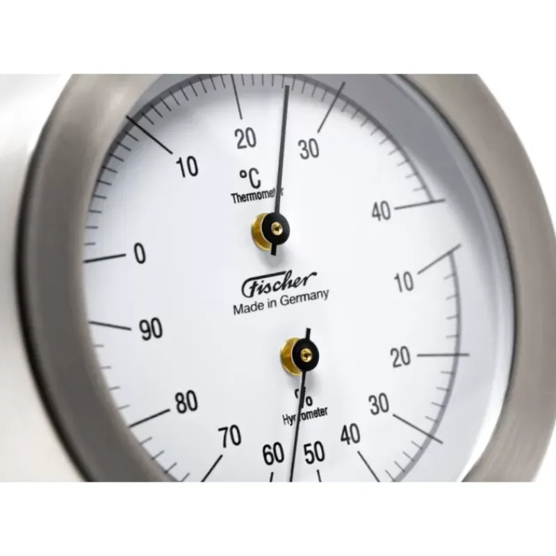 Hot Thermo-hygro 103 mm inox 1512TH Instrument Météo·Baromètre, Thermomètre & Hygromètre